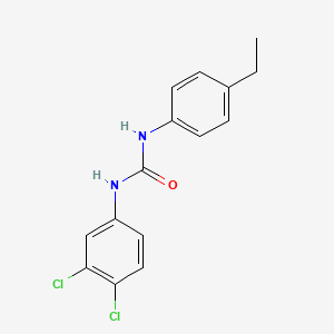 molecular formula C15H14Cl2N2O B11949206 1-(3,4-Dichlorophenyl)-3-(4-ethylphenyl)urea CAS No. 29771-69-5