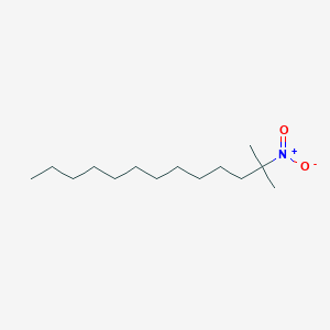 molecular formula C14H29NO2 B11949264 2-Methyl-2-nitrotridecane CAS No. 76173-38-1