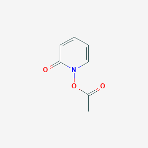 molecular formula C7H7NO3 B11949290 1-(acetyloxy)-2(1H)-pyridinone CAS No. 1742-79-6