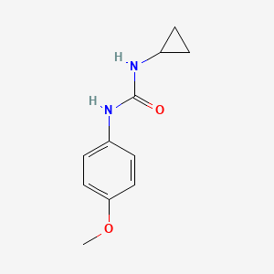 molecular formula C11H14N2O2 B11949431 1-Cyclopropyl-3-(4-methoxyphenyl)urea CAS No. 64393-20-0