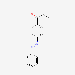 B1194957 (4-Phenylazophenyl)isopropylcarbonyl CAS No. 75993-91-8