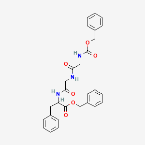 Benzyl 3-phenyl-2-[[2-[[2-(phenylmethoxycarbonylamino)acetyl]amino]acetyl]amino]propanoate