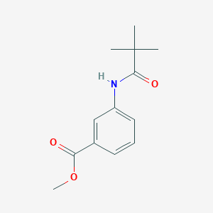 Methyl 3-[(2,2-dimethylpropanoyl)amino]benzoate