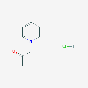 1-Pyridin-1-ium-1-ylpropan-2-one;hydrochloride