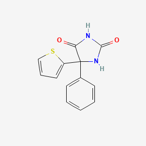 molecular formula C13H10N2O2S B1194967 Thiantoin CAS No. 7772-37-4