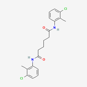 N(1),N(6)-Bis(3-chloro-2-methylphenyl)hexanediamide