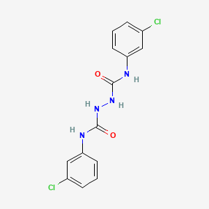 n,n'-Bis(3-chlorophenyl)hydrazine-1,2-dicarboxamide