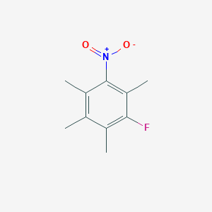 1-Fluoro-2,3,4,6-tetramethyl-5-nitrobenzene