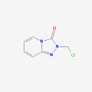 molecular formula C7H6ClN3O B11949946 2-(Chloromethyl)-[1,2,4]triazolo[4,3-a]pyridin-3(2H)-one CAS No. 58333-27-0