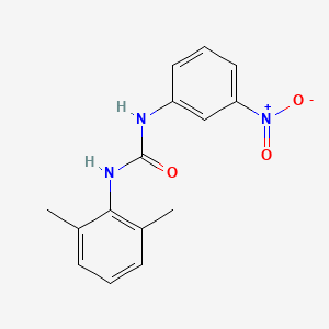 molecular formula C15H15N3O3 B11950012 1-(2,6-Dimethylphenyl)-3-(3-nitrophenyl)urea CAS No. 108717-63-1