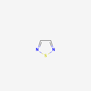 molecular formula C2H2N2S B1195012 1,2,5-噻二唑 CAS No. 288-39-1
