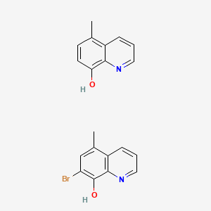 molecular formula C20H17BrN2O2 B1195027 Intetrix CAS No. 87453-65-4