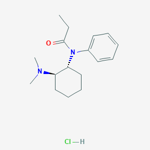 molecular formula C17H27ClN2O B1195031 UF-17 HCl 