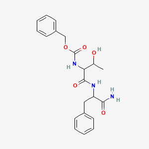 Carbobenzyloxy-L-threonyl-L-phenylalaninamide