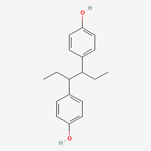 molecular formula C18H22O2 B1195050 二氢己烯雌酚 CAS No. 5635-50-7