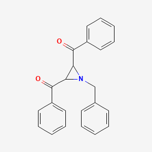 Methanone, (1-(phenylmethyl)-2,3-aziridinediyl)bis(phenyl-