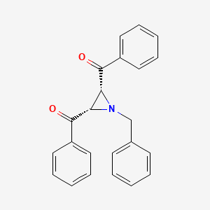 1-Benzyl-2,3-dibenzoylaziridine, cis-