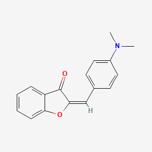 2-((4-(Dimethylamino)phenyl)methylene)-3(2H)-benzofuranone