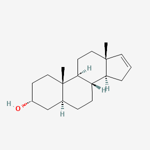 molecular formula C19H30O B1195071 Androstenol CAS No. 1153-51-1
