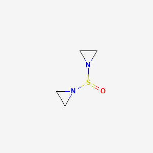 molecular formula C4H8N2OS B1195080 1,1'-Sulfinylbis(aziridine) CAS No. 1192-76-3