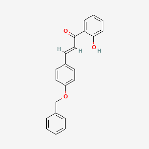 (E)-3-(4-(benzyloxy)phenyl)-1-(2-hydroxyphenyl)prop-2-en-1-one