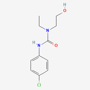 3-(4-Chlorophenyl)-1-ethyl-1-(2-hydroxyethyl)urea