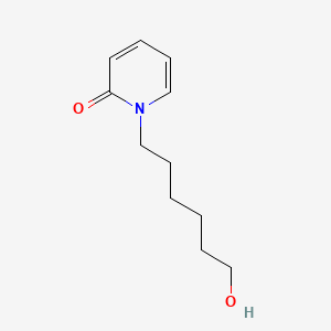 molecular formula C11H17NO2 B1195096 1-(6-Hydroxyhexyl)-2-pyridone CAS No. 50990-45-9