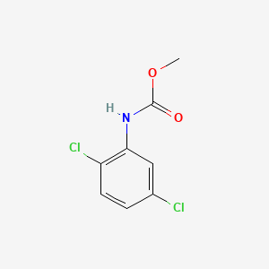 molecular formula C8H7Cl2NO2 B11950973 Methyl 2,5-dichlorophenylcarbamate CAS No. 51422-78-7