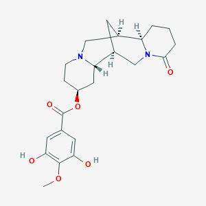 molecular formula C23H30N2O6 B1195109 Cinegalline CAS No. 20772-38-7