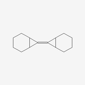 Bicyclo[4.1.0]heptane, 7-bicyclo[4.1.0]hept-7-ylidene-