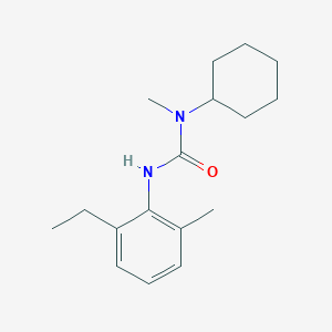 molecular formula C17H26N2O B11951231 1-Cyclohexyl-3-(2-ethyl-6-methylphenyl)-1-methylurea CAS No. 200058-74-8