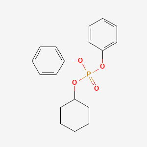 molecular formula C18H21O4P B11951330 Cyclohexyl diphenyl phosphate CAS No. 4281-67-8