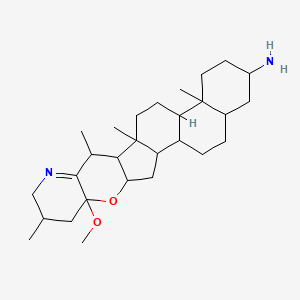 molecular formula C28H46N2O2 B1195143 Solacasine CAS No. 59957-97-0
