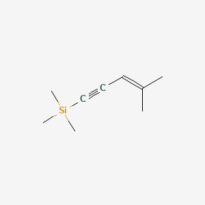 Trimethyl(4-methylpent-3-en-1-ynyl)silane