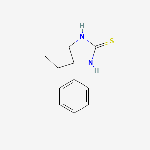 4-Ethyl-4-phenyl-2-imidazolidinethione