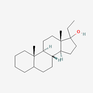 molecular formula C21H36O B1195155 Pregnan-17-ol 