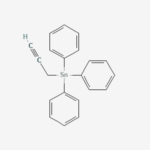 Triphenyl(2-propynyl)stannane