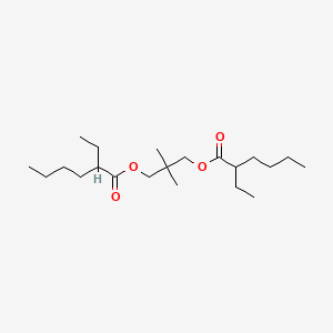 molecular formula C21H40O4 B1195173 2,2-Dimethylpropane-1,3-diyl 2-ethylhexanoate CAS No. 28510-23-8