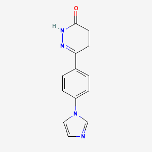 molecular formula C13H12N4O B1195180 伊马唑丹 CAS No. 84243-58-3