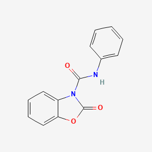 3-(Phenylcarbamoyl)-2(3H)-benzoxazolone