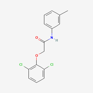 2-(2,6-dichlorophenoxy)-N-(3-methylphenyl)acetamide