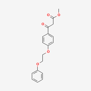 Methyl 4-(2-Phenoxyethoxy)Benzoylacetate