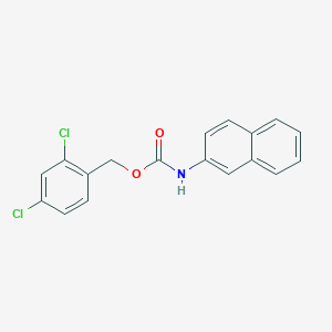 2,4-Dichlorobenzyl 2-naphthylcarbamate