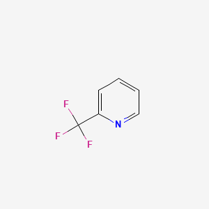 molecular formula C6H4F3N B1195222 2-(三氟甲基)吡啶 CAS No. 368-48-9