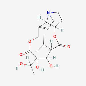 B1195228 Axillarine CAS No. 19637-66-2