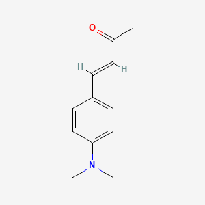 molecular formula C12H15NO B1195235 4-(4-(二甲氨基)苯基)丁-3-烯-2-酮 CAS No. 5432-53-1