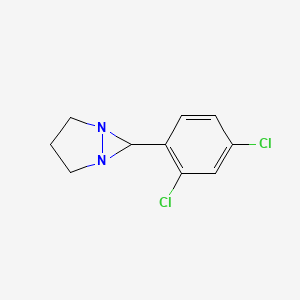 molecular formula C10H10Cl2N2 B1195238 6-(2,4-二氯苯基)-1,5-二氮杂双环[3.1.0]己烷 