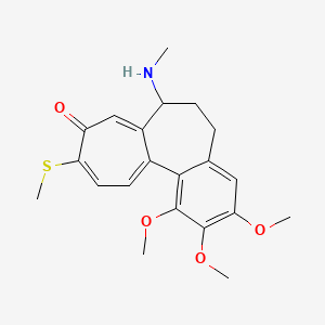 molecular formula C21H25NO4S B1195254 Thiodemecolcine CAS No. 76129-11-8
