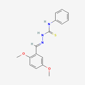 2,5-Dimethoxybenzaldehyde N-phenylthiosemicarbazone