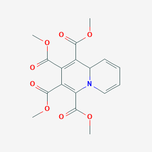 tetramethyl 9aH-quinolizine-1,2,3,4-tetracarboxylate